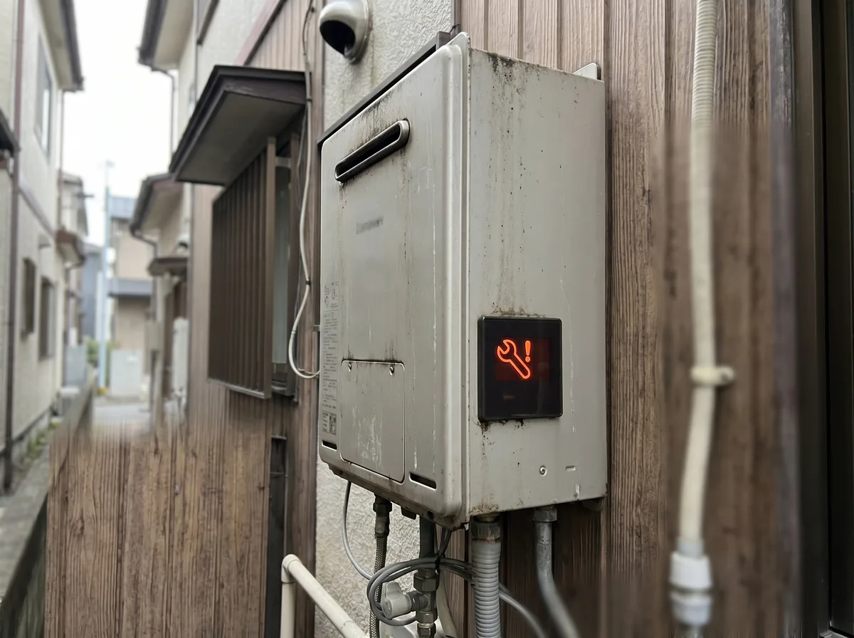 給湯器のお湯が出ない・温度が低いときの原因と対処法