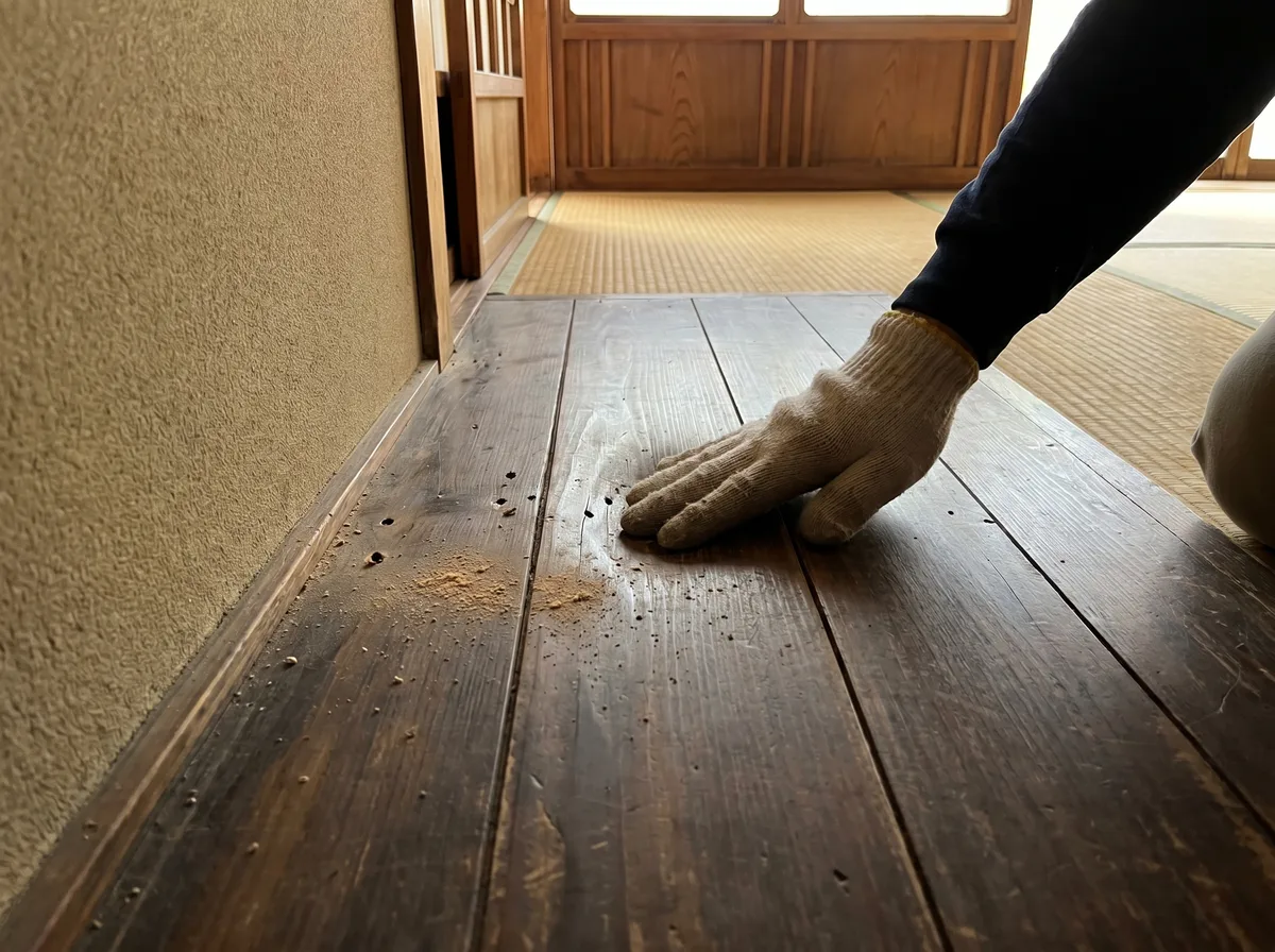 シロアリ発生のサイン｜見逃すと危険な5つの初期症状