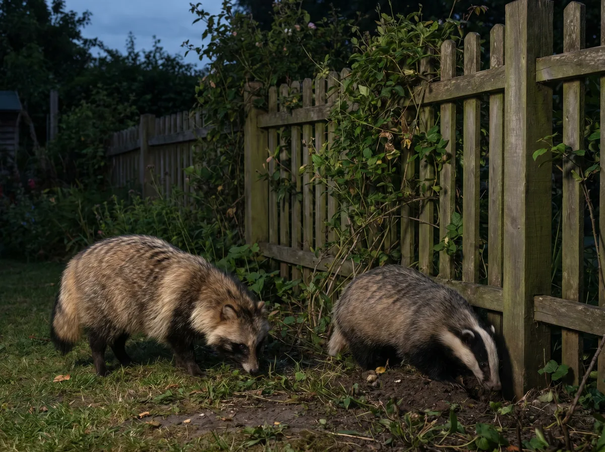 タヌキ・アナグマも住宅に侵入する？特徴と対策の違い