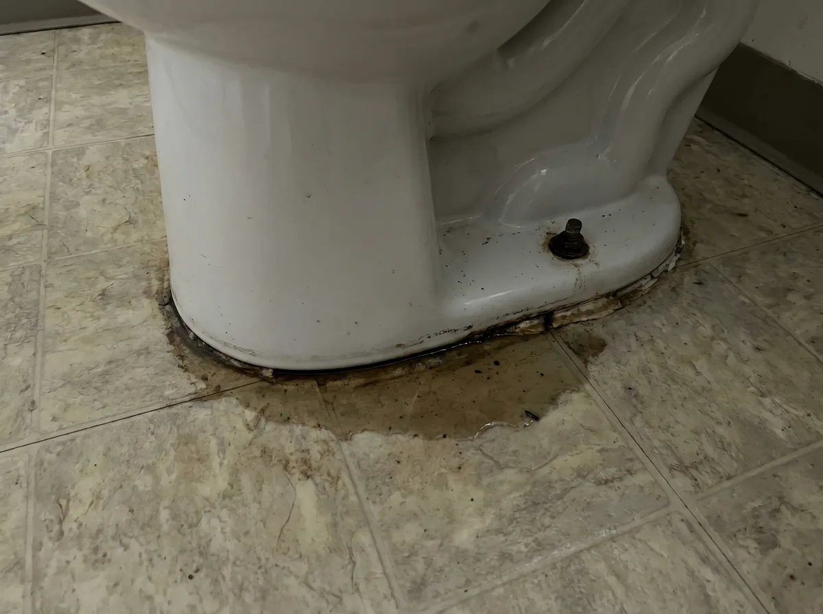 トイレの床が濡れている原因｜便器の根本からの水漏れ対処